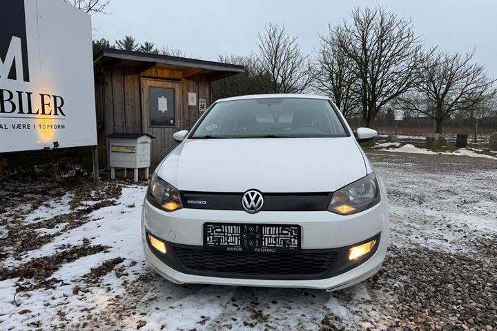 Hvid VW Polo fra 2011