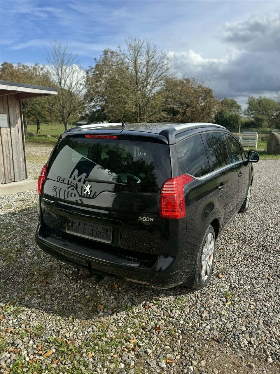Sort Peugeot 5008 fra 2011