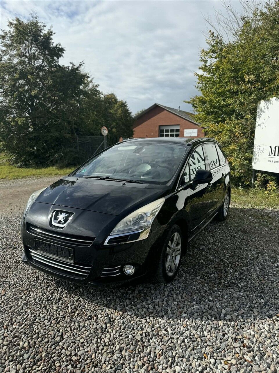 Sort Peugeot 5008 fra 2011