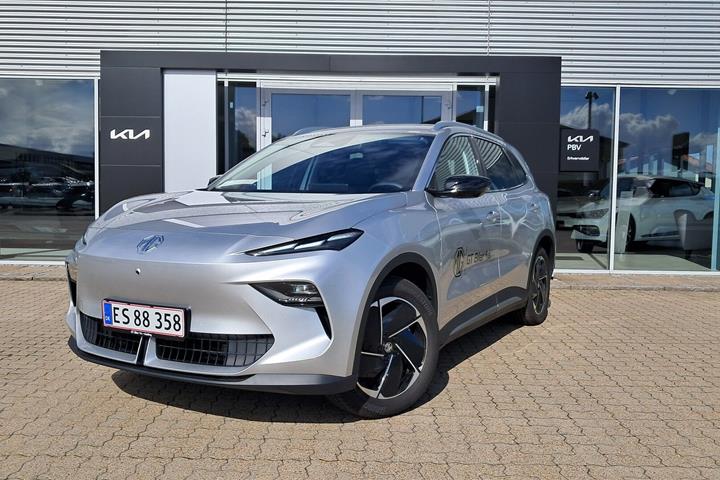 Sølv MG MGS5 Electric fra 2026 set udefra