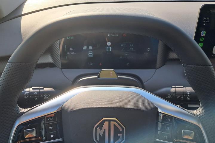Sølv MG MGS5 Electric fra 2026
