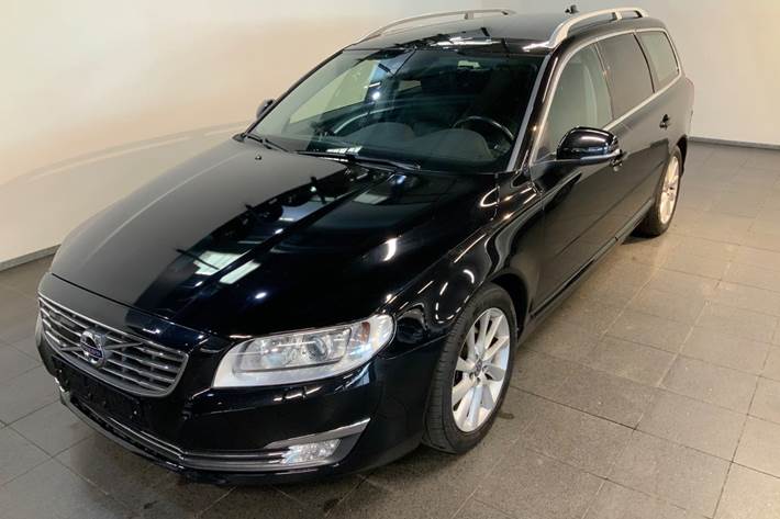 Sort Volvo V70 fra 2016