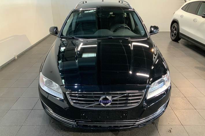 Sort Volvo V70 fra 2016