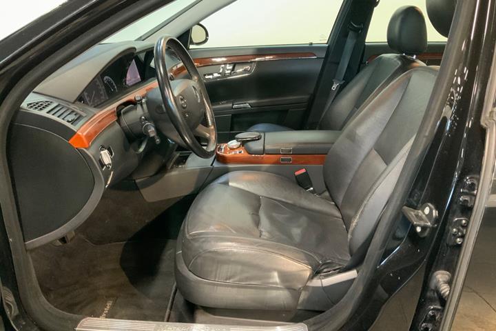 Sort Mercedes S350 fra 2006