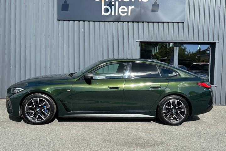 Grøn BMW i4 fra 2023