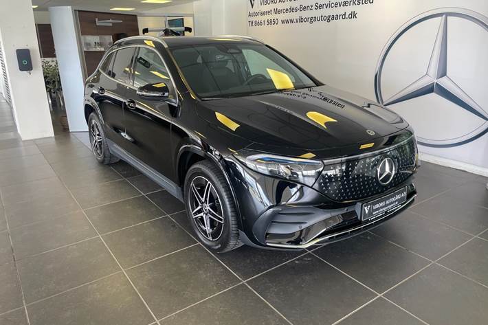 Sort Mercedes EQA250+ fra 2025