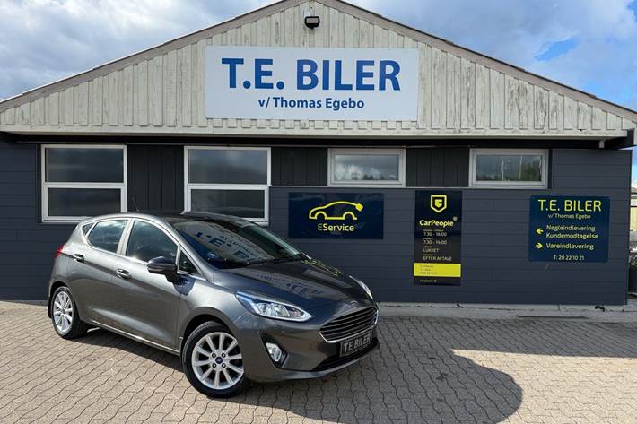 Sort Ford Fiesta fra 2018