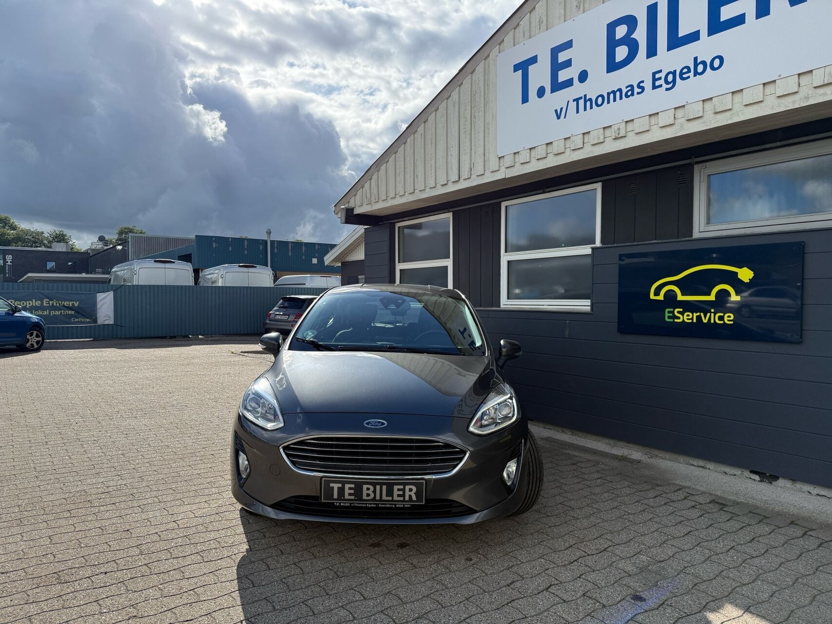 Sort Ford Fiesta fra 2018