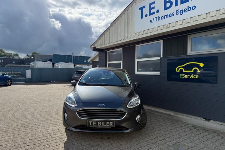 Sort Ford Fiesta fra 2018