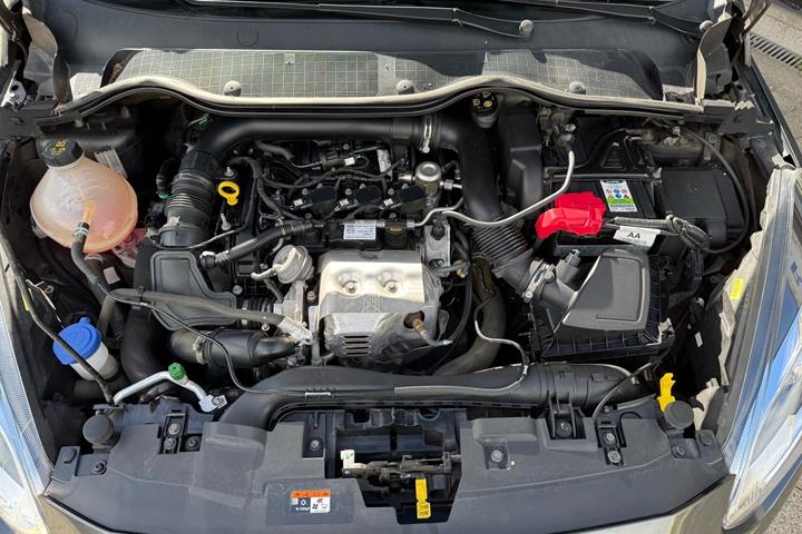 Sort Ford Fiesta fra 2018