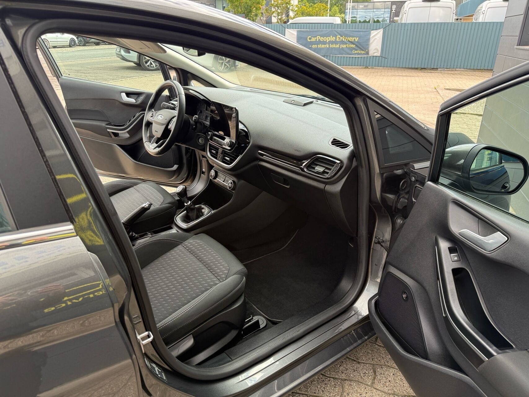 Sort Ford Fiesta fra 2018