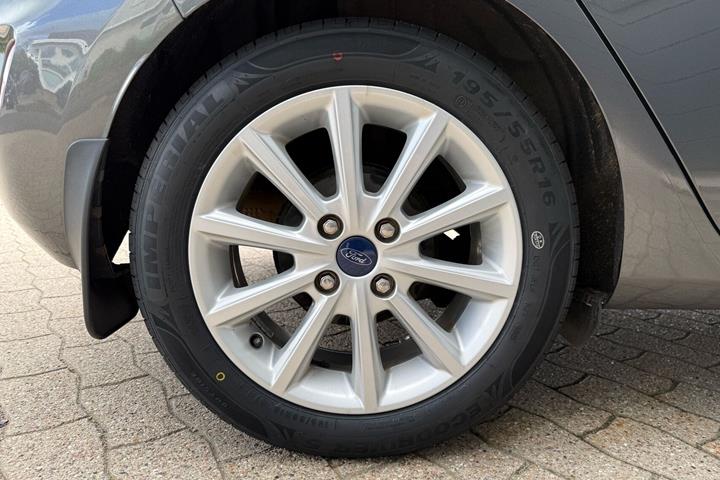 Sort Ford Fiesta fra 2018