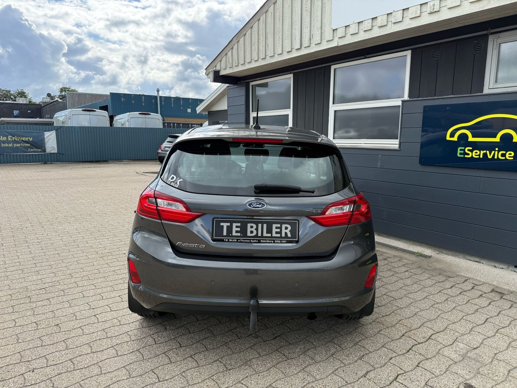 Sort Ford Fiesta fra 2018