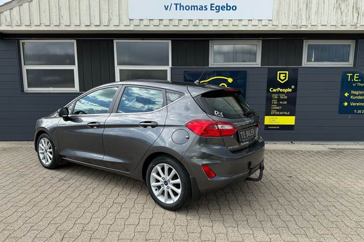 Sort Ford Fiesta fra 2018