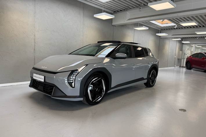 Grå Kia EV4 fra 2026