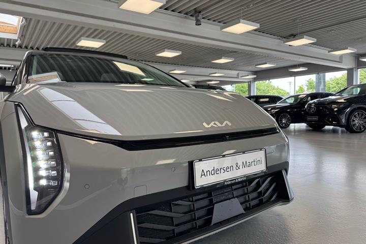 Grå Kia EV4 fra 2026