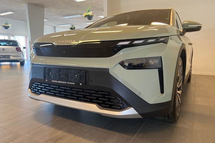 Grøn Skoda Elroq fra 2025