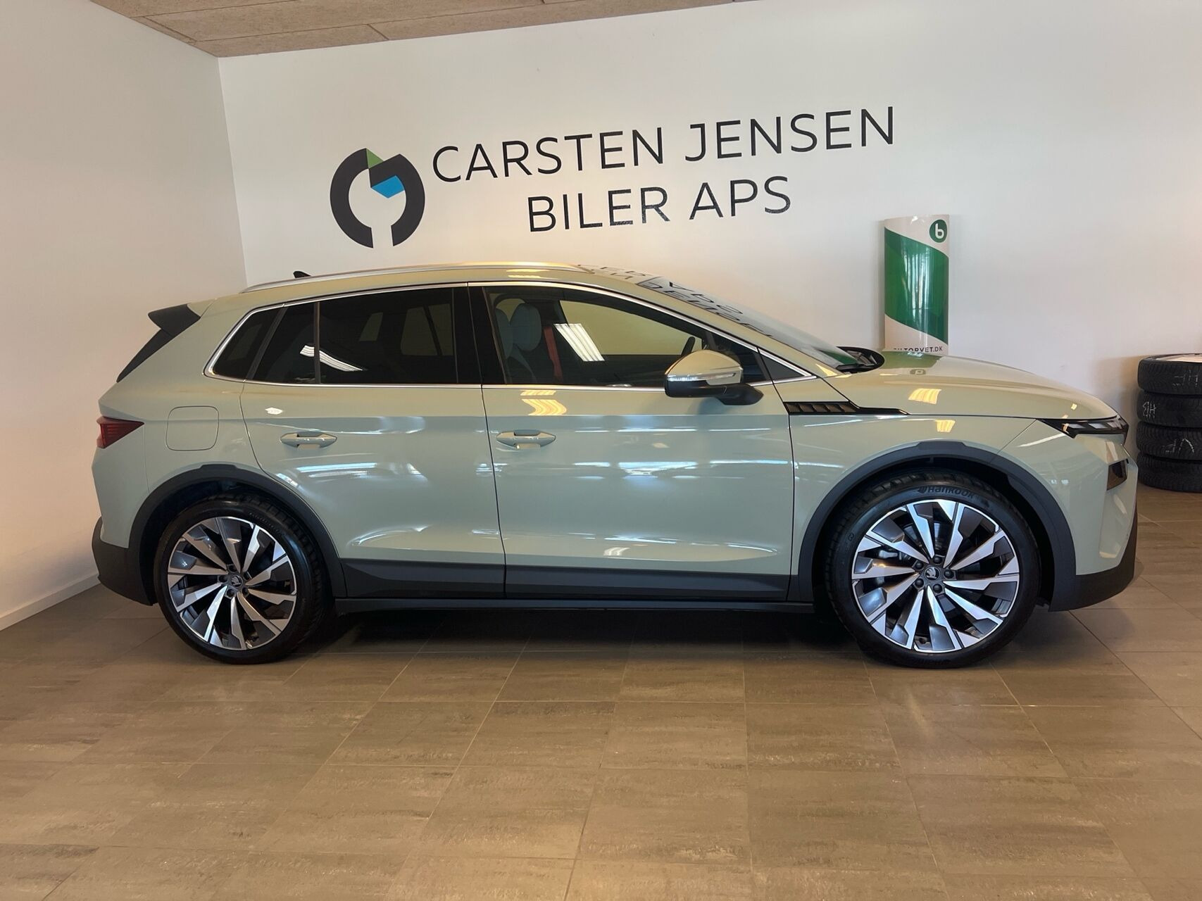Grøn Skoda Elroq fra 2025