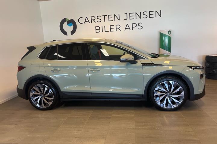 Grøn Skoda Elroq fra 2025