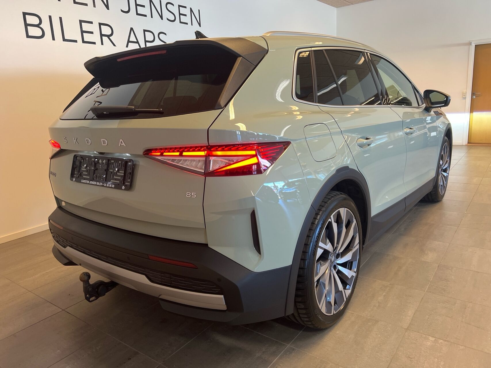 Grøn Skoda Elroq fra 2025