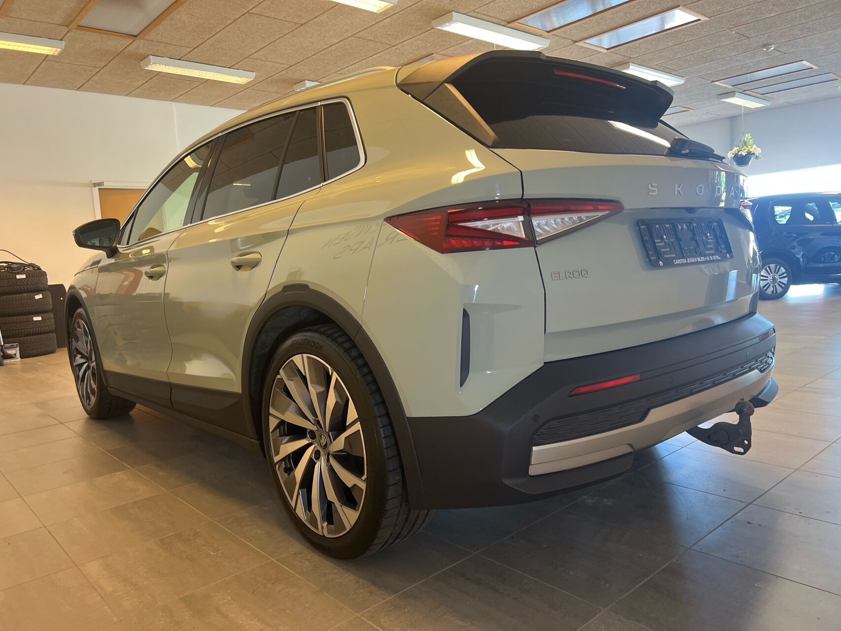 Grøn Skoda Elroq fra 2025