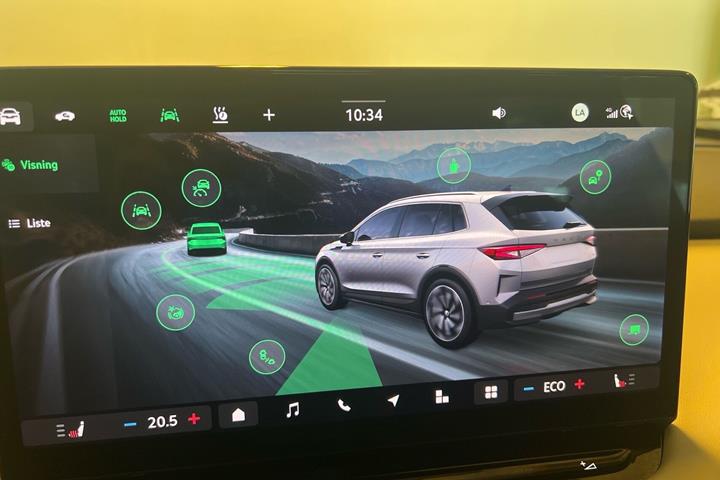 Grøn Skoda Elroq fra 2025