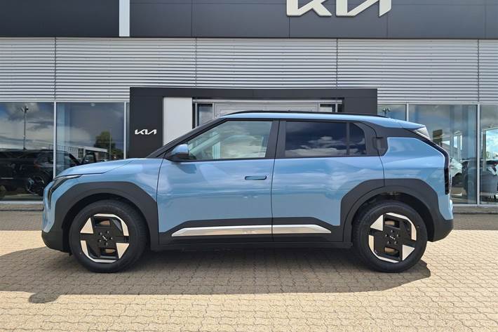 Blå Kia EV3 fra 2026