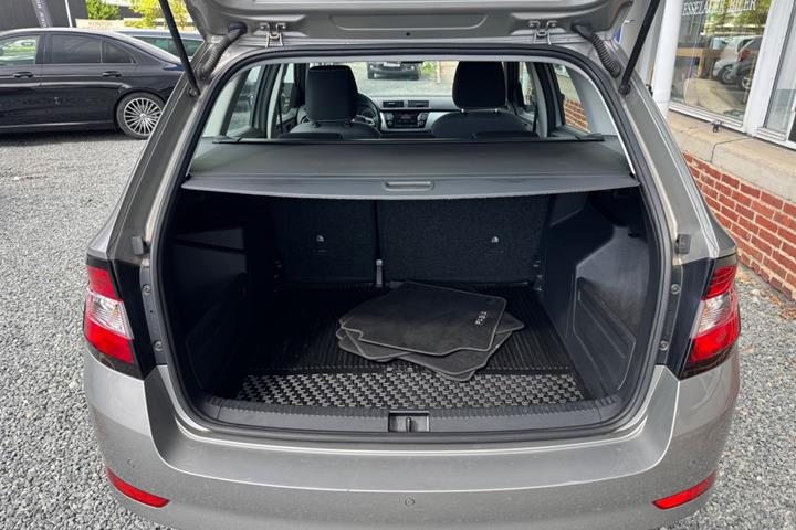 Beige Skoda Fabia fra 2019