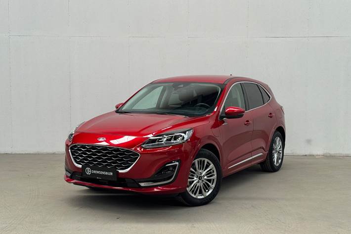 Rød Ford Kuga fra 2020