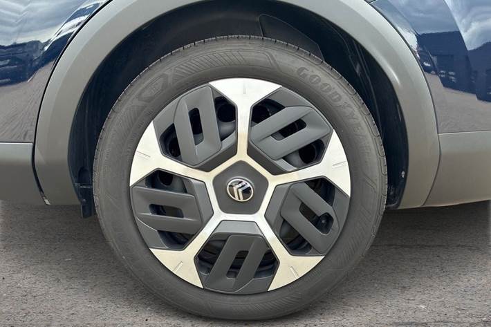 Blå Citroën ë-C4 X fra 2025