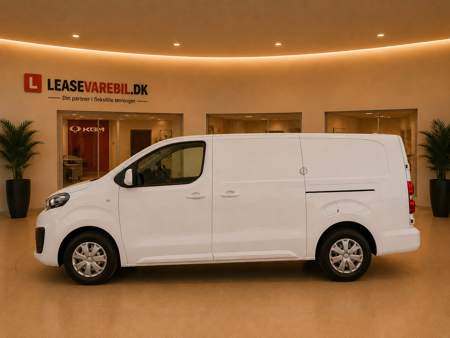 Hvid Peugeot Expert fra 2022