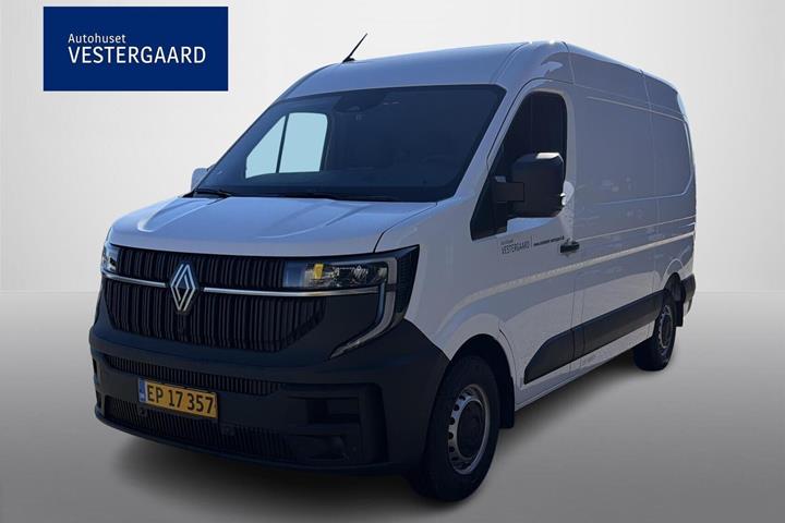 Hvid Renault Master V T35 fra 2025 set udefra
