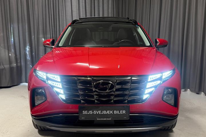 Rød Hyundai Tucson fra 2022
