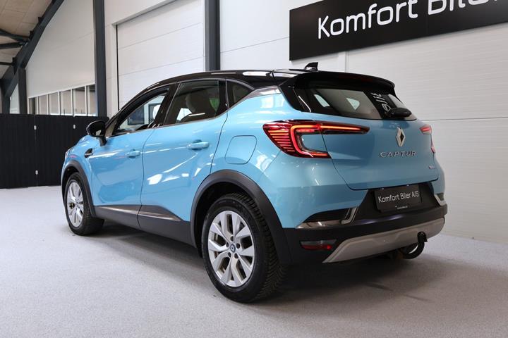 Blå Renault Captur fra 2020