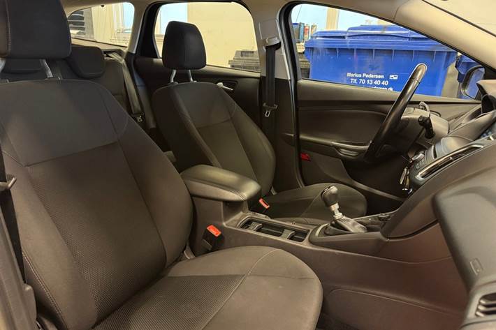 Sort Ford Focus fra 2015