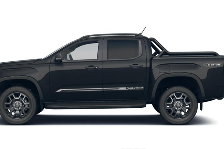 Sort VW Amarok fra 2026