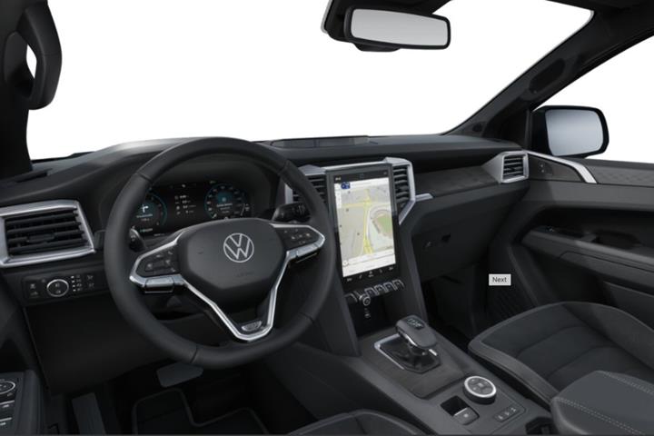Sort VW Amarok fra 2026