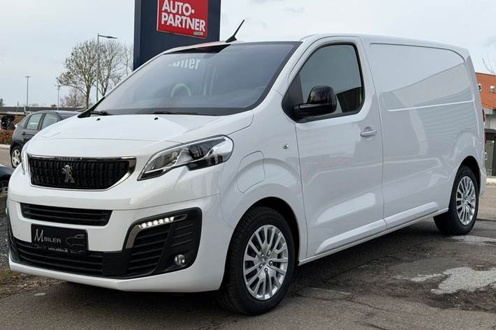 Hvid Peugeot e-Expert fra 2025