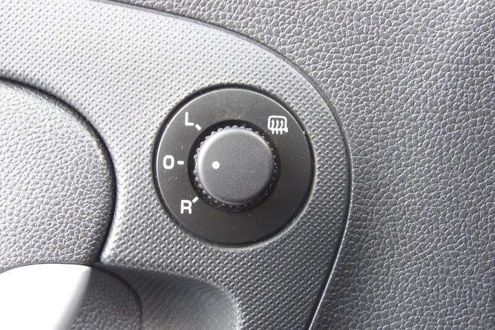 Sort Skoda Fabia fra 2007