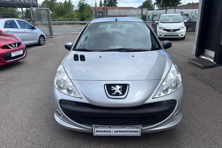 Sølv Peugeot 206+ fra 2011