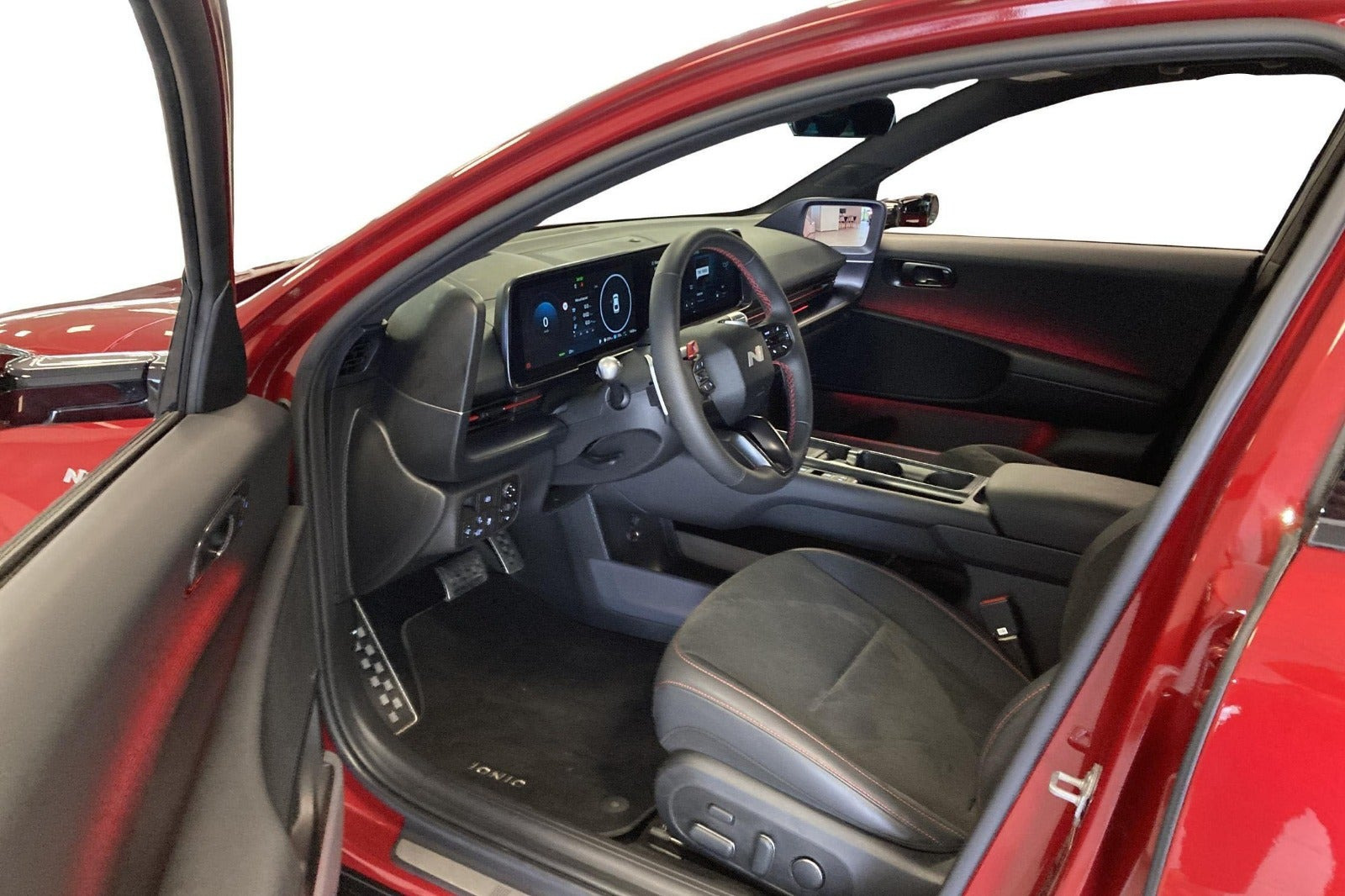 Rød Hyundai Ioniq 6 fra 2026