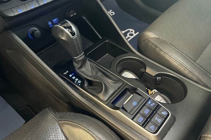 Grå Hyundai Tucson fra 2018