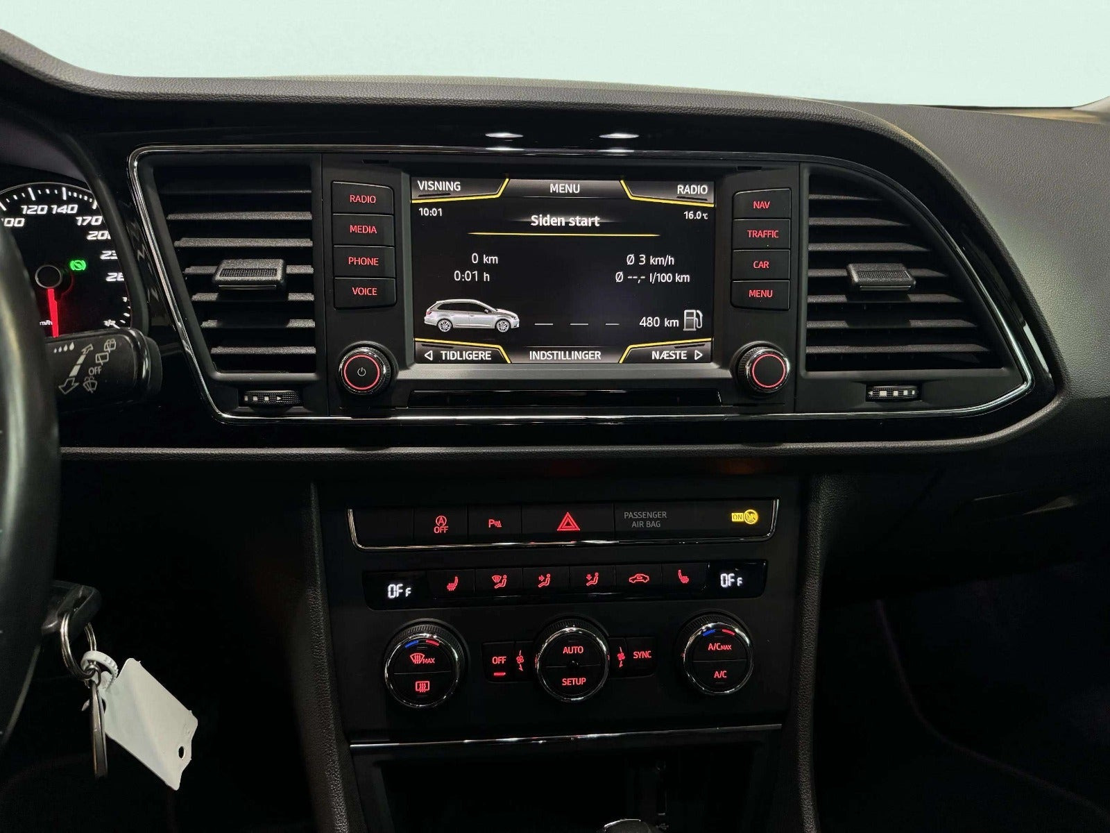 Grå Seat Leon fra 2016
