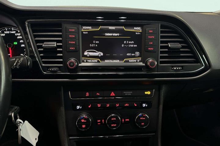 Grå Seat Leon fra 2016
