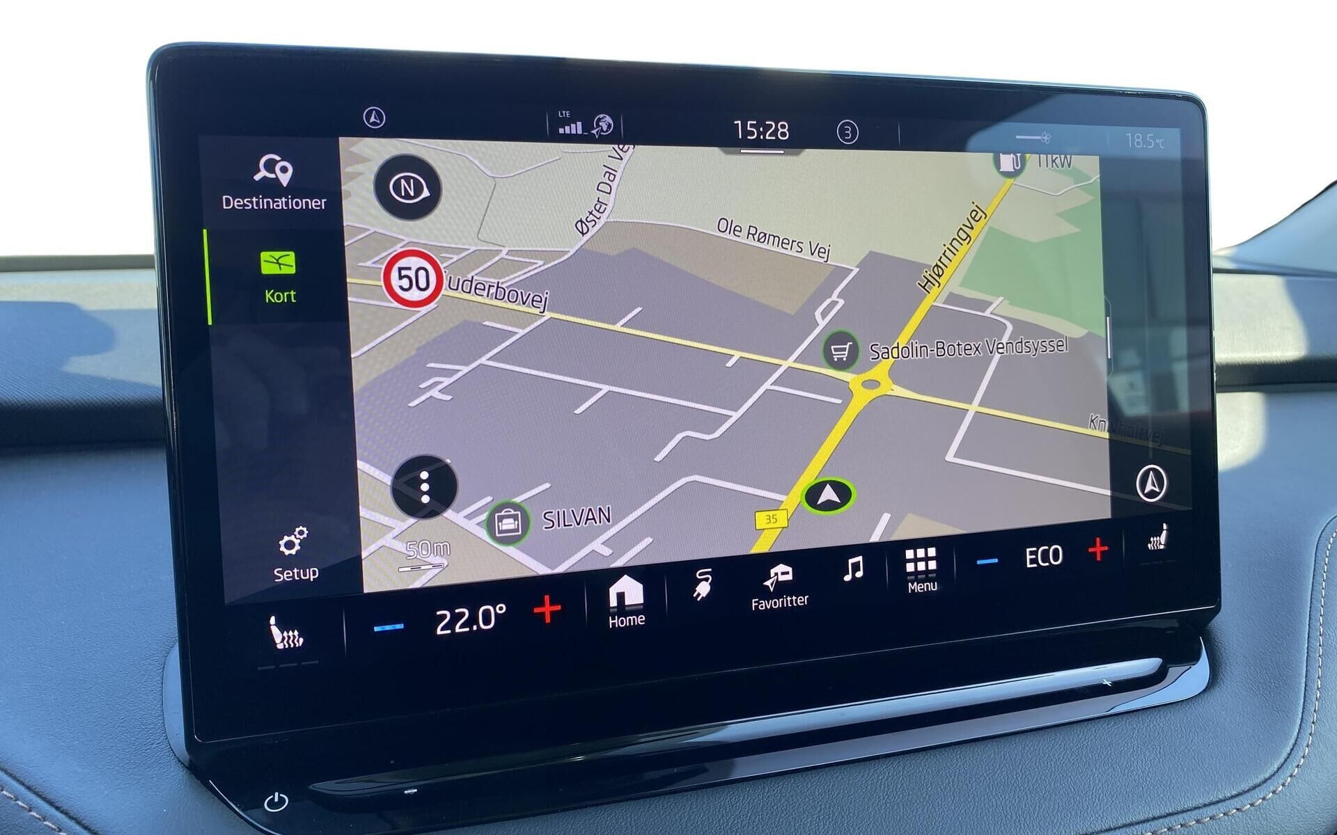 Sort Skoda Enyaq fra 2022