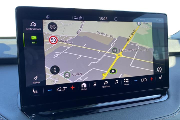 Sort Skoda Enyaq fra 2022