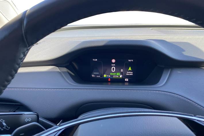 Sort Skoda Enyaq fra 2022