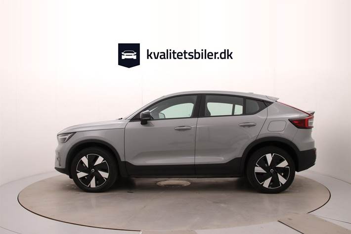 Grå Volvo C40 fra 2023
