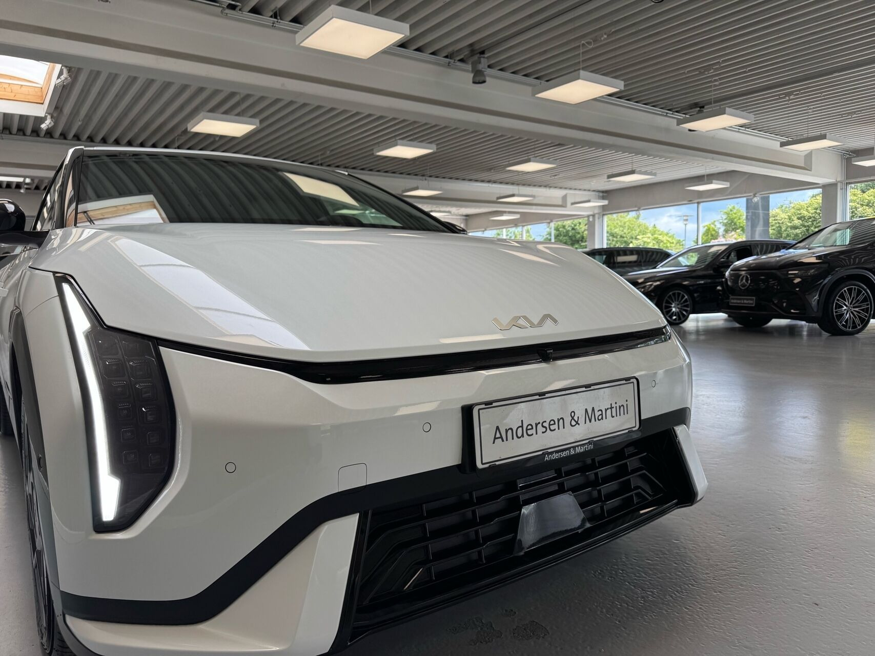 Hvid Kia EV4 fra 2026
