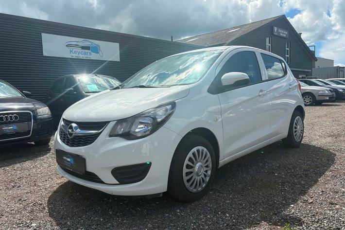 Hvid Opel Karl fra 2017